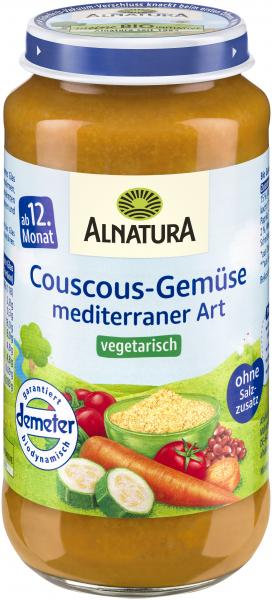 Alnatura Couscous-Gemüse mediterraner Art Alnatura Couscous-Gemüse mediterraner Art von Alnatura