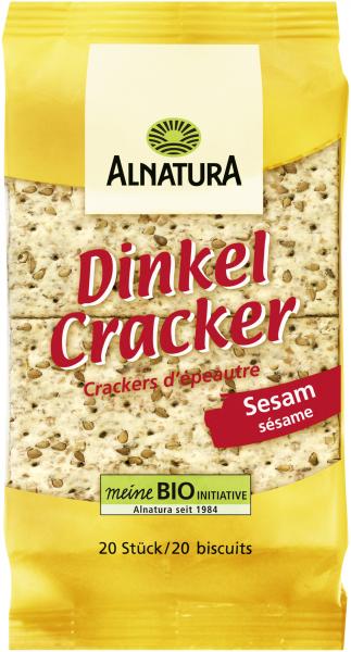 Alnatura Dinkel Cracker Sesam Alnatura Dinkel Cracker Sesam von Alnatura