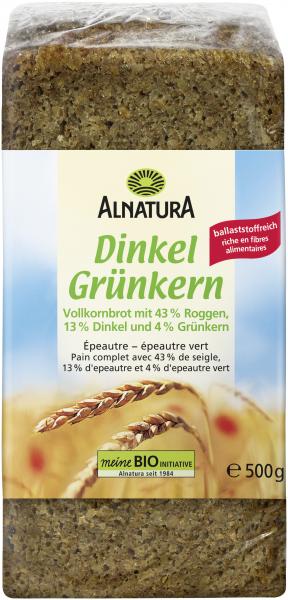 Alnatura Dinkel Grünkern Brot von Alnatura