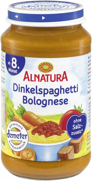Alnatura Dinkelspaghetti Bolognese von Alnatura