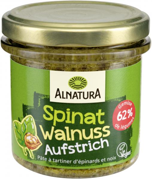 Alnatura Gartengemüse Aufstrich Spinat Walnuss von Alnatura