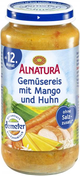 Alnatura Gemüsereis mit Mango und Huhn von Alnatura