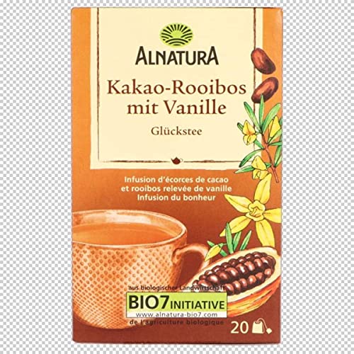 Alnatura Glückstee Kakao-Roobios mit Vanille, 40 g Alnatura Glückstee Kakao-Roobios mit Vanille, 40 g von Alnatura