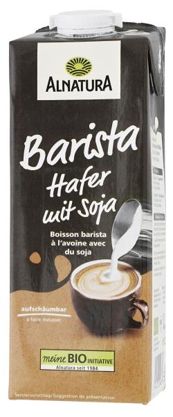 Alnatura Hafer Drink Barista mit Soja Alnatura Hafer Drink Barista mit Soja von Alnatura