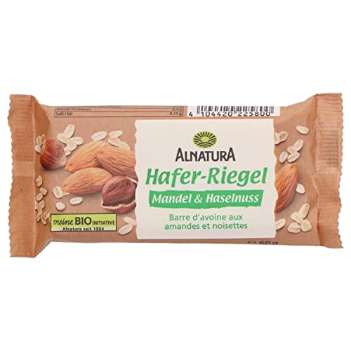 Alnatura Hafer-Riegel, Mandel & Haselnuss, 60 g Alnatura Hafer-Riegel, Mandel & Haselnuss, 60 g von Alnatura