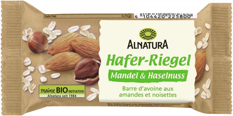 Alnatura Hafer-Riegel Mandel & Haselnuss Alnatura Hafer-Riegel Mandel & Haselnuss von Alnatura