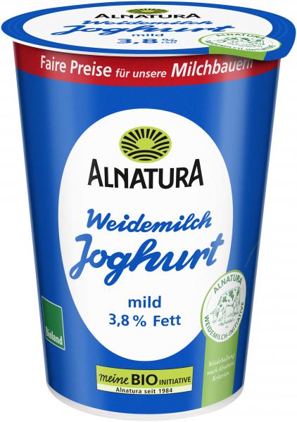 Alnatura Weidemilch Joghurt 3,8% Fett Alnatura Weidemilch Joghurt 3,8% Fett von Alnatura
