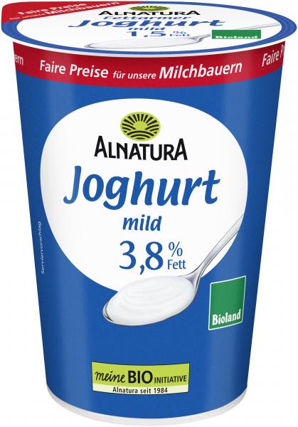 Alnatura Joghurt Natur 3,8% Fett von Alnatura
