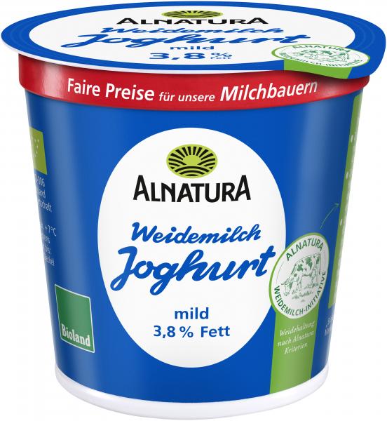 Alnatura Weidemilch Joghurt 3,8% Fett Alnatura Weidemilch Joghurt 3,8% Fett von Alnatura