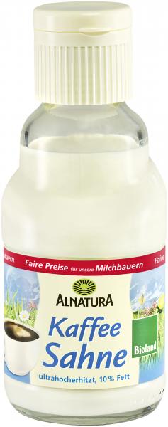 Alnatura Kaffeesahne 10% Fett Alnatura Kaffeesahne 10% Fett von Alnatura