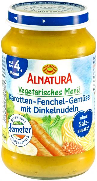 Alnatura Karotten-Fenchel-Gemüse mit Dinkelnudel von Alnatura