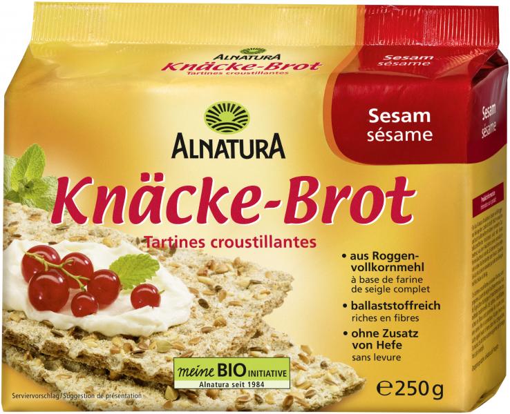 Alnatura Knäcke-Brot Sesam Alnatura Knäcke-Brot Sesam von Alnatura