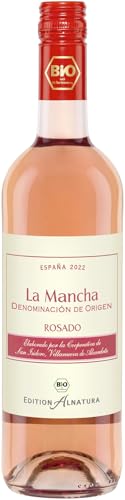 Alnatura La Mancha Rosado 0,75l, trockener spanischer Roséwein in Bio-Qualität, aus Tempranillo-Trauben, vegan 6 x 0,75l Alnatura La Mancha Rosado 0,75l, trockener spanischer Roséwein in Bio-Qualität, aus Tempranillo-Trauben, vegan 6 x 0,75l von Alnatura