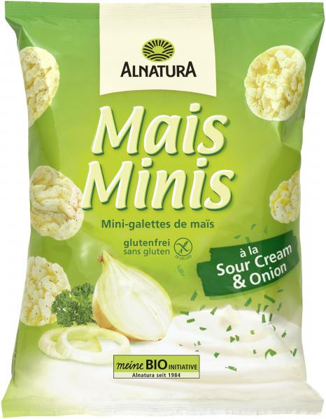 Alnatura Mais Minis à la Sour Cream & Onion Alnatura Mais Minis à la Sour Cream & Onion von Alnatura