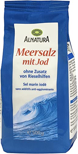Alnatura Meersalz mit Jod, 500g Alnatura Meersalz mit Jod, 500g von Alnatura