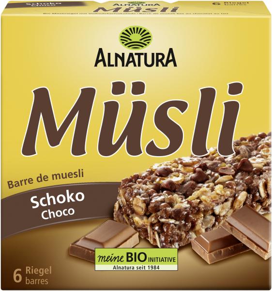 Alnatura Müsli Riegel Schoko 6er Pack Alnatura Müsli Riegel Schoko 6er Pack von Alnatura