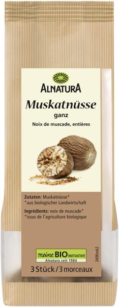 Alnatura Muskatnuss ganz 3 Stück von Alnatura