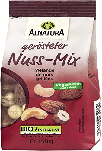 Alnatura Nuss-Mix, geröstet und ungesalzen, 150 g Alnatura Nuss-Mix, geröstet und ungesalzen, 150 g von Alnatura