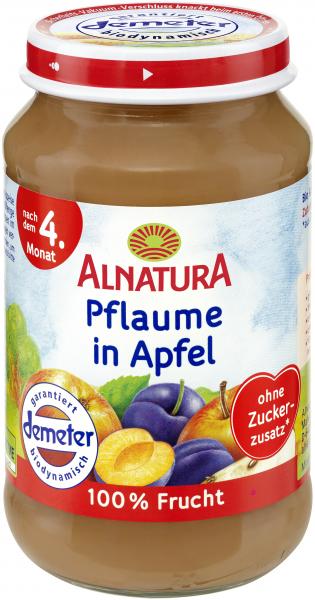 Alnatura Pflaume in Apfel von Alnatura