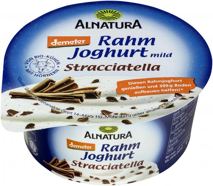 Alnatura Rahmjoghurt Stracciatella Alnatura Rahmjoghurt Stracciatella von Alnatura