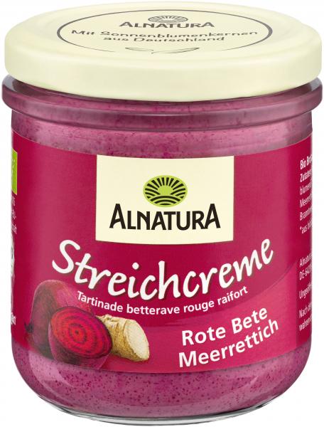 Alnatura Streichcreme Rote Bete Meerrettich Alnatura Streichcreme Rote Bete Meerrettich von Alnatura