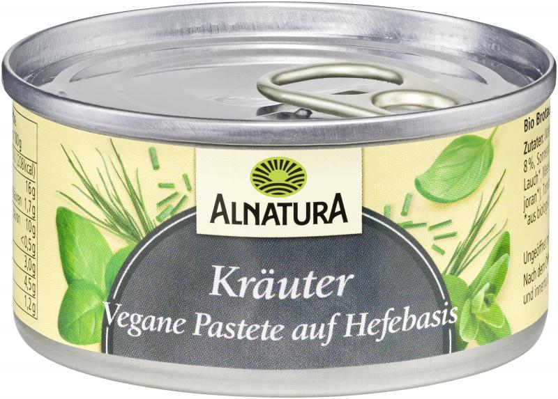 Alnatura Vegane Pastete auf Hefebasis Kräuter von Alnatura