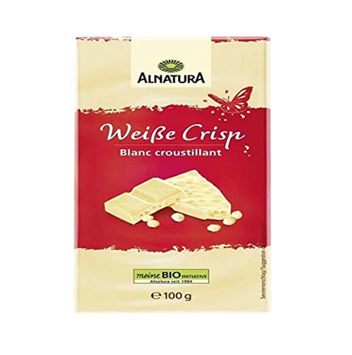 Alnatura Weiße Crisp Schokolade, 100 g Alnatura Weiße Crisp Schokolade, 100 g von Alnatura