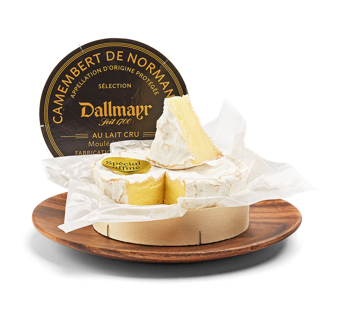 Dallmayr Camembert de Normandie AOP (R) Rohmilch, mind. 45% Fett i. Tr. von Alois Dallmayr KG