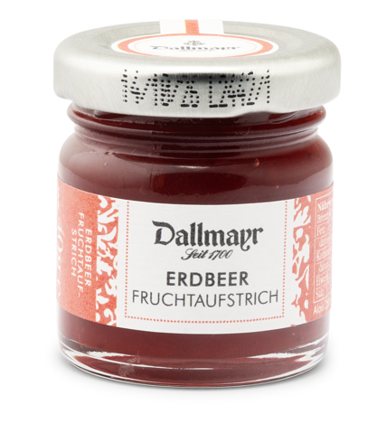 Erdbeer Fruchtaufstrich 40g Dallmayr Erdbeer Fruchtaufstrich 40g Dallmayr von Alois Dallmayr KG