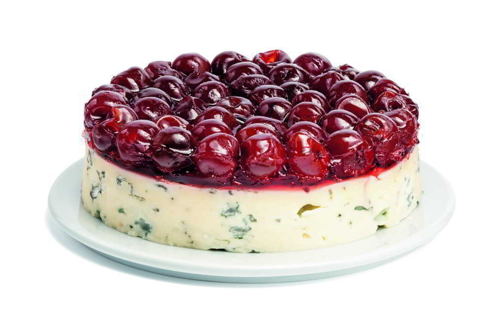 Fourme d´Ambert mit Griottines Kirschen Fourme d´Ambert mit Griottines Kirschen von Alois Dallmayr KG