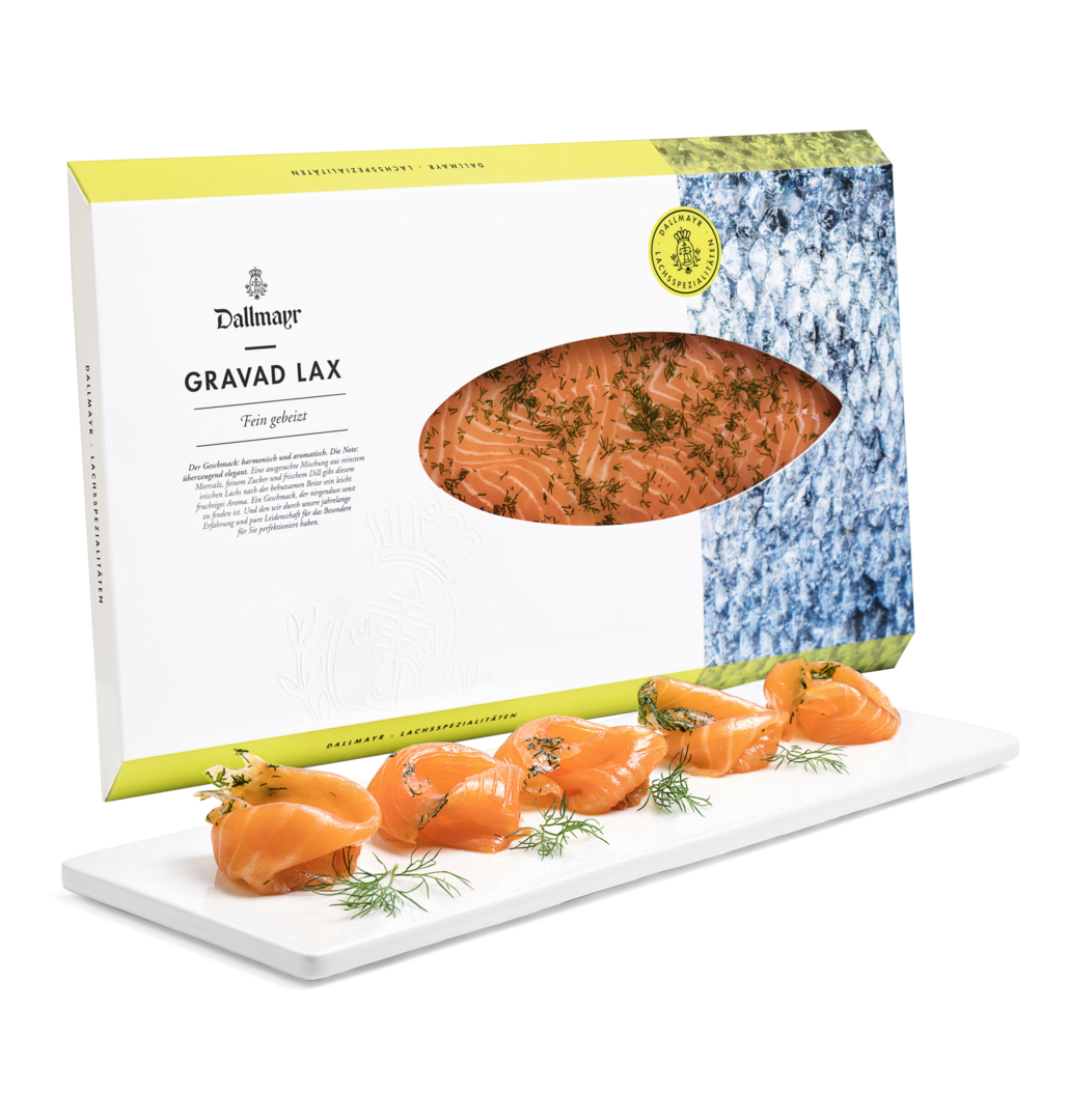 Gravad Lax fein gebeizt Gravad Lax fein gebeizt von Alois Dallmayr KG