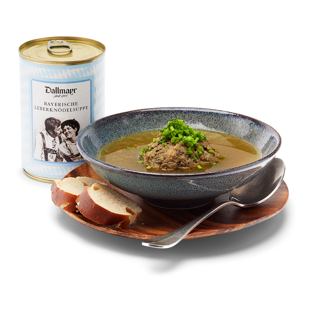 Leberknödelsuppe Leberknödelsuppe von Alois Dallmayr KG