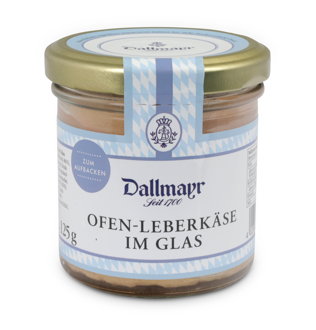 Ofen-Leberkäse im Glas Ofen-Leberkäse im Glas von Alois Dallmayr KG