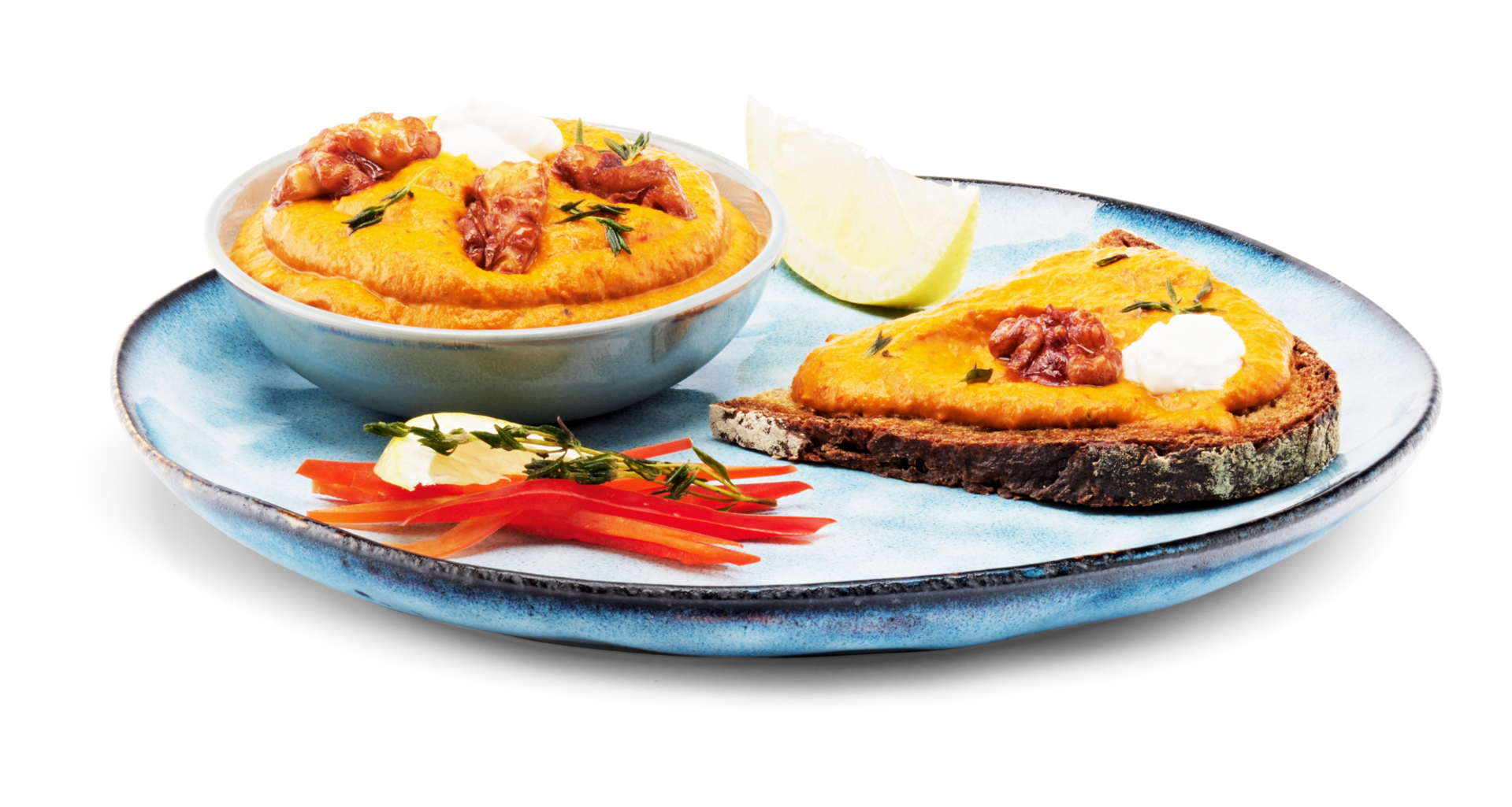 Paprika, Walnuss, Zitronen Crème Paprika, Walnuss, Zitronen Crème von Alois Dallmayr KG