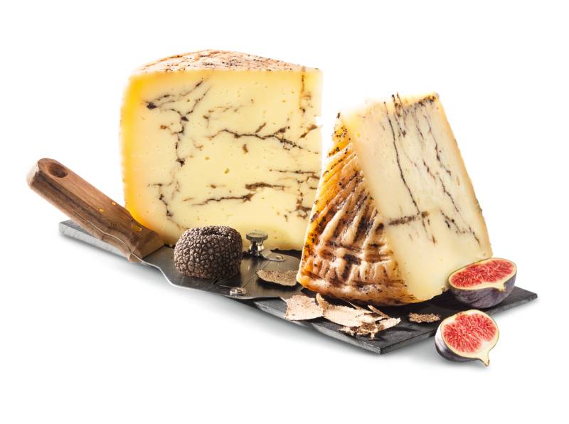 Pecorino mit Trüffel Past. mind. 50% Fett i. Tr. von Alois Dallmayr KG
