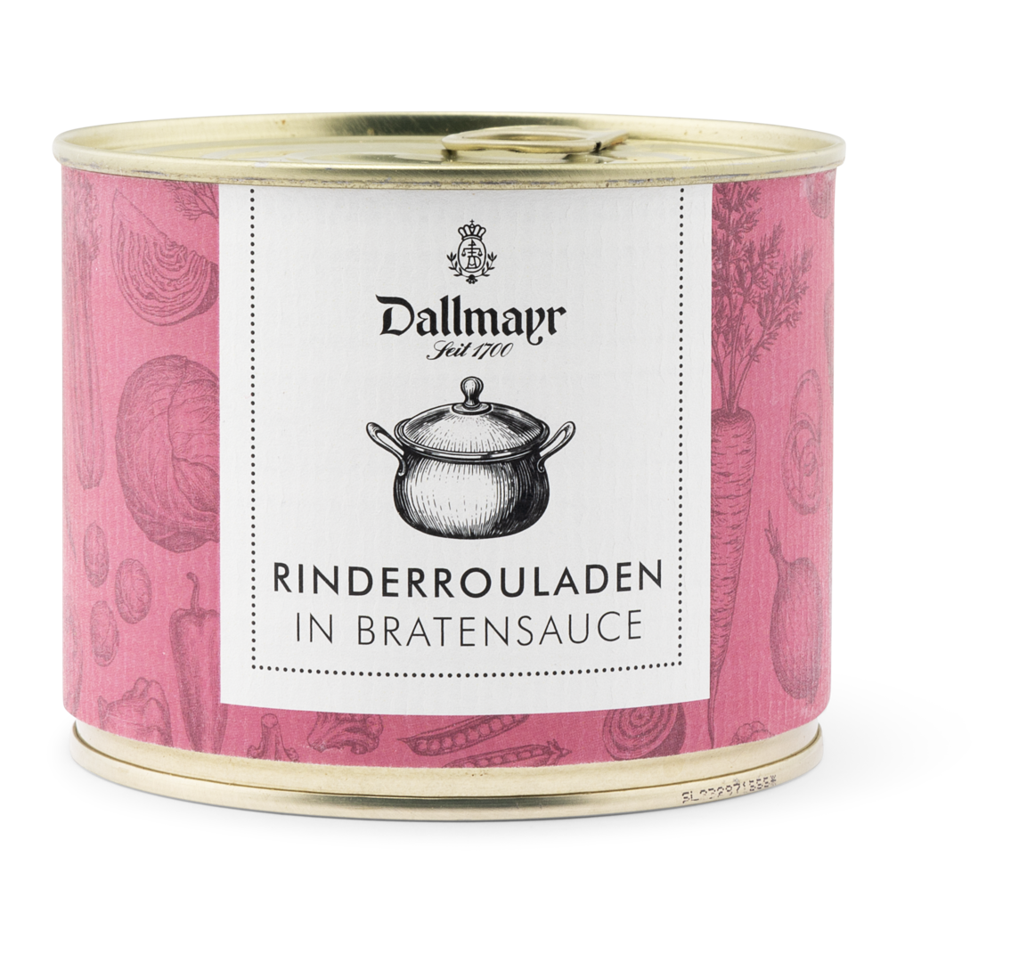 Rinderrouladen in Bratensauce Rinderrouladen in Bratensauce von Alois Dallmayr KG