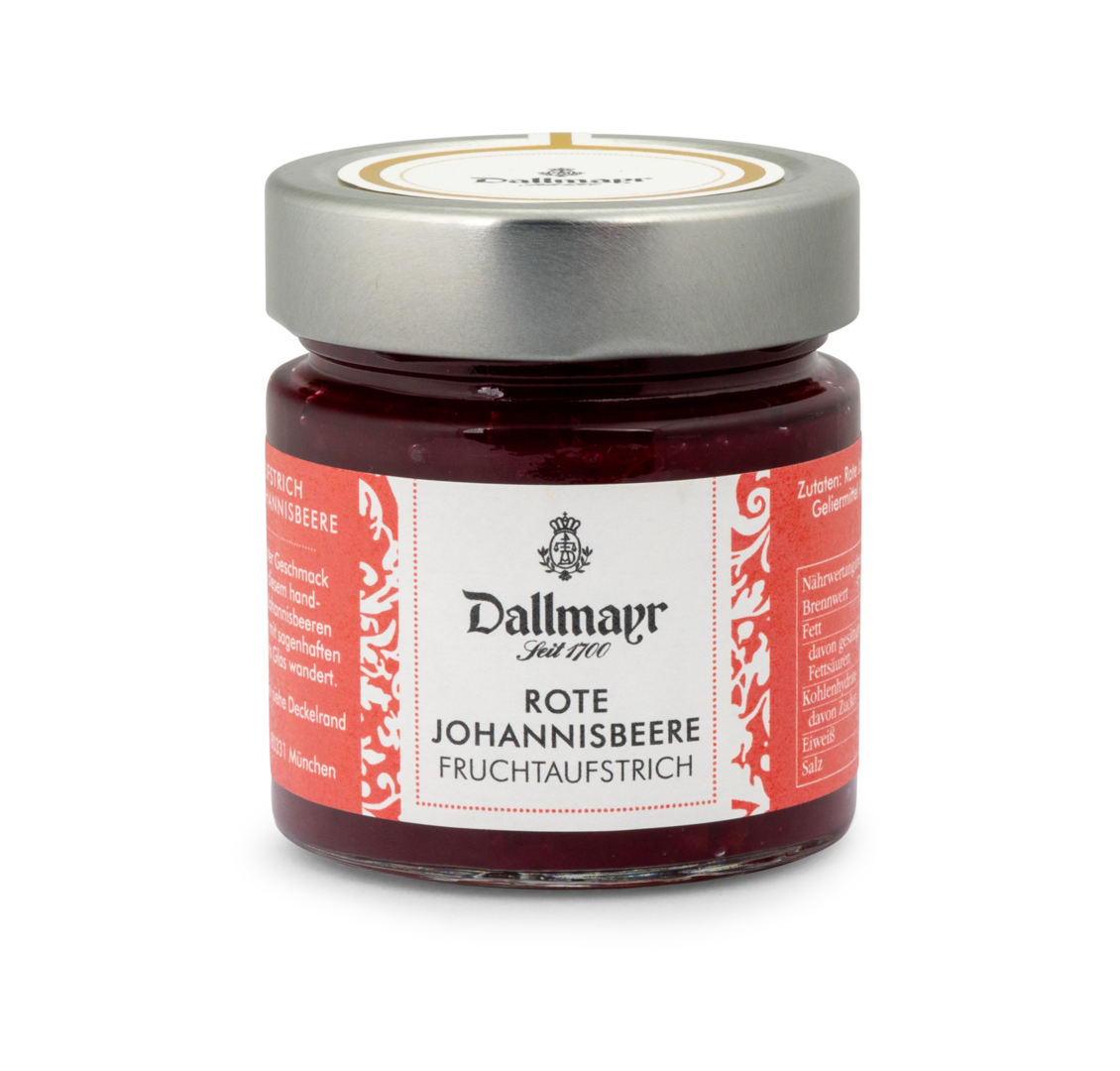 Rote Johannisbeere Fruchtaufstrich Dallmayr Rote Johannisbeere Fruchtaufstrich Dallmayr von Alois Dallmayr KG