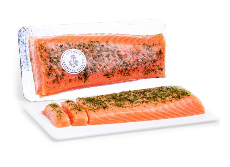 Schottischer Gravad Lax Rückenfilet von Alois Dallmayr KG