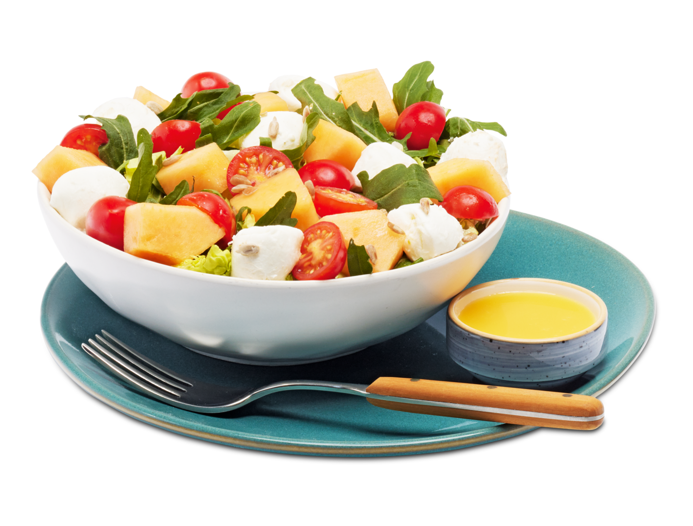 Sommersalat Melone, Tomate mit Limettendressing Sommersalat Melone, Tomate mit Limettendressing von Alois Dallmayr KG