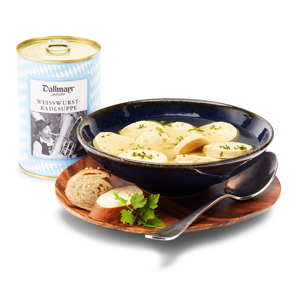 Weißwurstradl Suppe Weißwurstradl Suppe von Alois Dallmayr KG