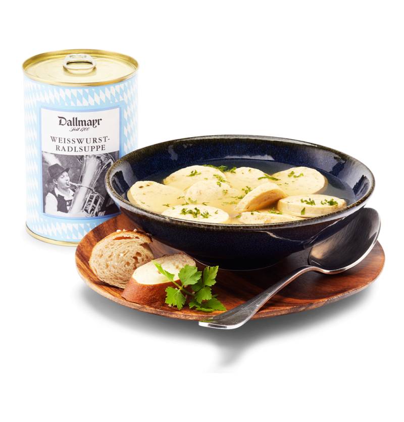 Weißwurstradl Suppe von Alois Dallmayr KG