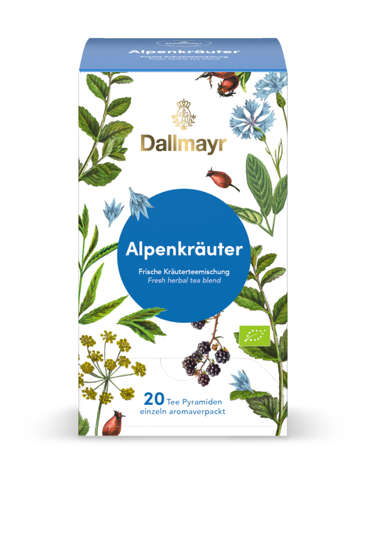Alpenkräuter Bio Kräuterteemischung von Alois Dallmayr Kaffee OHG