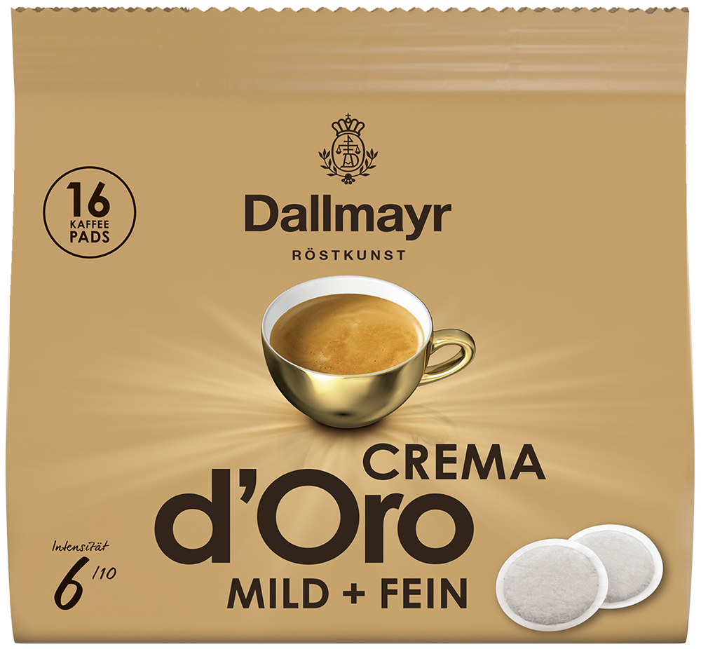Crema d´Oro 16 mild+fein von Alois Dallmayr Kaffee OHG