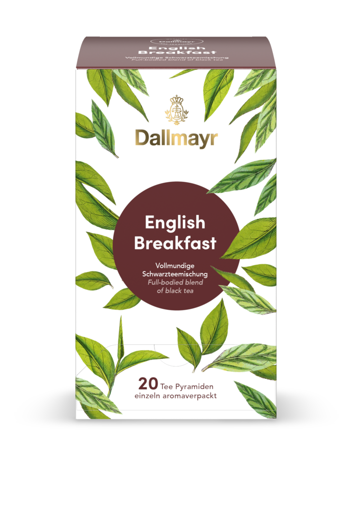 English Breakfast Vollmundige Schwarztee-Mischung von Alois Dallmayr Kaffee OHG