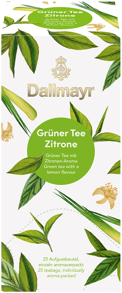 Grüner Tee Zitrone von Alois Dallmayr Kaffee OHG