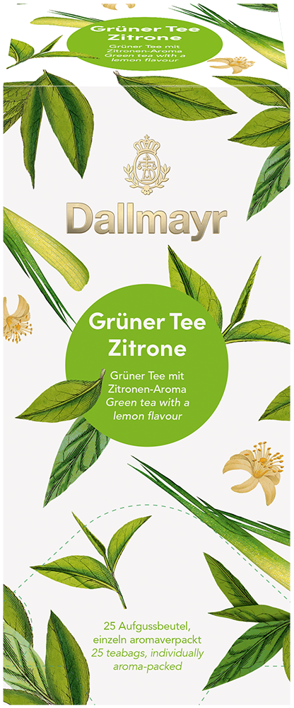 Grüner Tee Zitrone von Alois Dallmayr Kaffee OHG