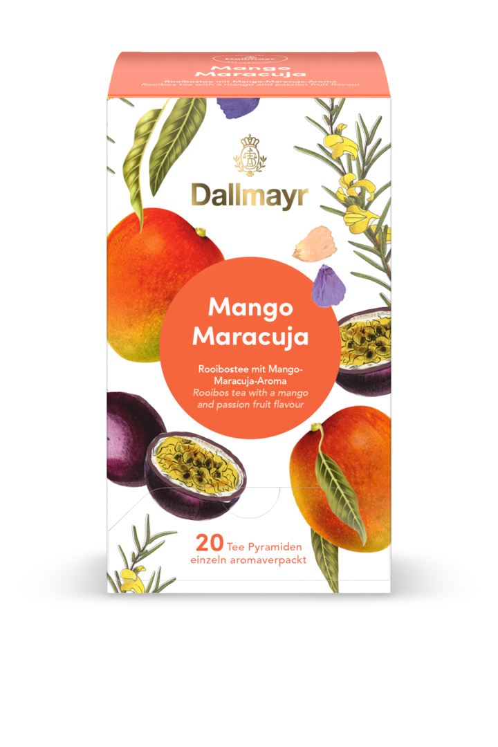 Rooibos Mango - Maracuja Rooibostee mit Mango - Maracuja - Aroma Rooibos Mango - Maracuja Rooibostee mit Mango - Maracuja - Aroma von Alois Dallmayr Kaffee OHG