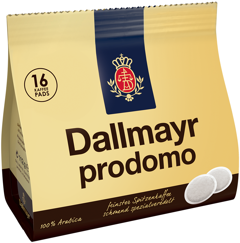 prodomo Pads 16 Stück von Alois Dallmayr Kaffee OHG
