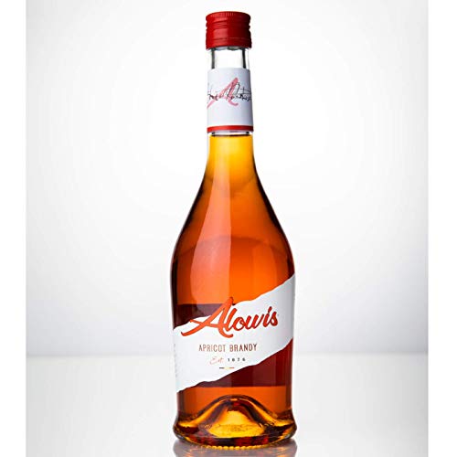 Alowis Aprikot Brandy ist ein aus Aprikosen und Mandeln hergestellter Likör | 0.7 l / 24% Vol Alowis Aprikot Brandy ist ein aus Aprikosen und Mandeln hergestellter Likör | 0.7 l / 24% Vol von Alowis