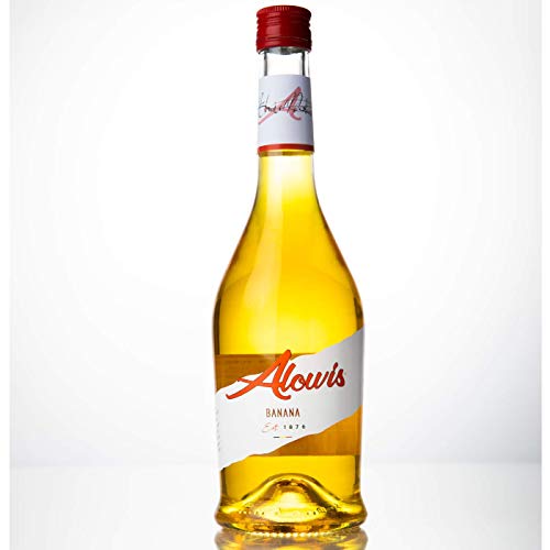 Alowis Banana weicher Likör aus Bananen hergestellt. Eine Mischung aus verschiedenen Destillaten | 0.7 l / 17% Vol. Alowis Banana weicher Likör aus Bananen hergestellt. Eine Mischung aus verschiedenen Destillaten | 0.7 l / 17% Vol. von Alowis
